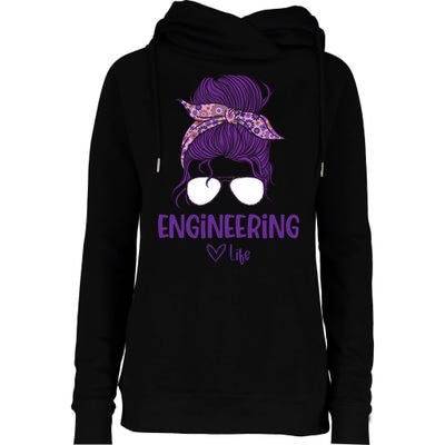 S Engineering Life Engineering Major Gift Womens Funnel Neck Pullover Hood