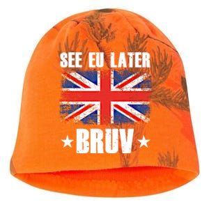 See Eu Later Europe Brexit England Uk United Kingdom Gift Great Gift Kati - Camo Knit Beanie