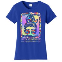 Special Education Life Sped Teach Accept Understand Autism Great Gift Women's T-Shirt