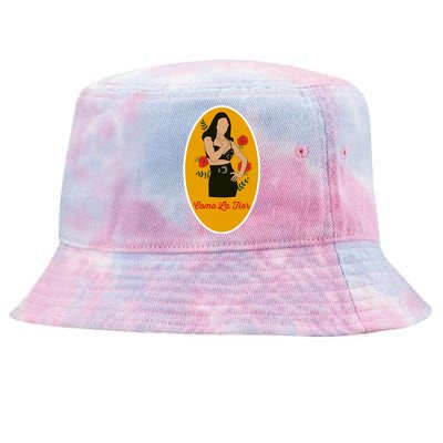 Selenas Quintanilla Como La Flor Tie-Dyed Bucket Hat