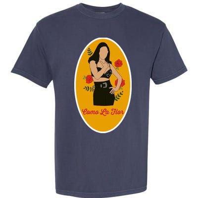 Selenas Quintanilla Como La Flor Garment-Dyed Heavyweight T-Shirt