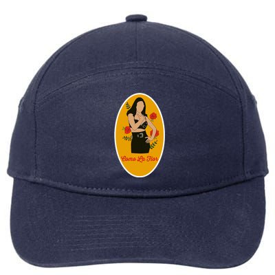 Selenas Quintanilla Como La Flor 7-Panel Snapback Hat