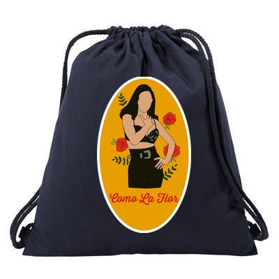 Selenas Quintanilla Como La Flor Drawstring Bag