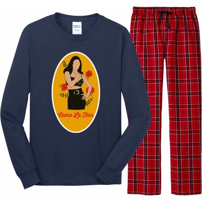 Selenas Quintanilla Como La Flor Long Sleeve Pajama Set