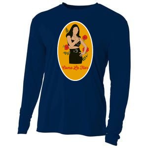 Selenas Quintanilla Como La Flor Cooling Performance Long Sleeve Crew