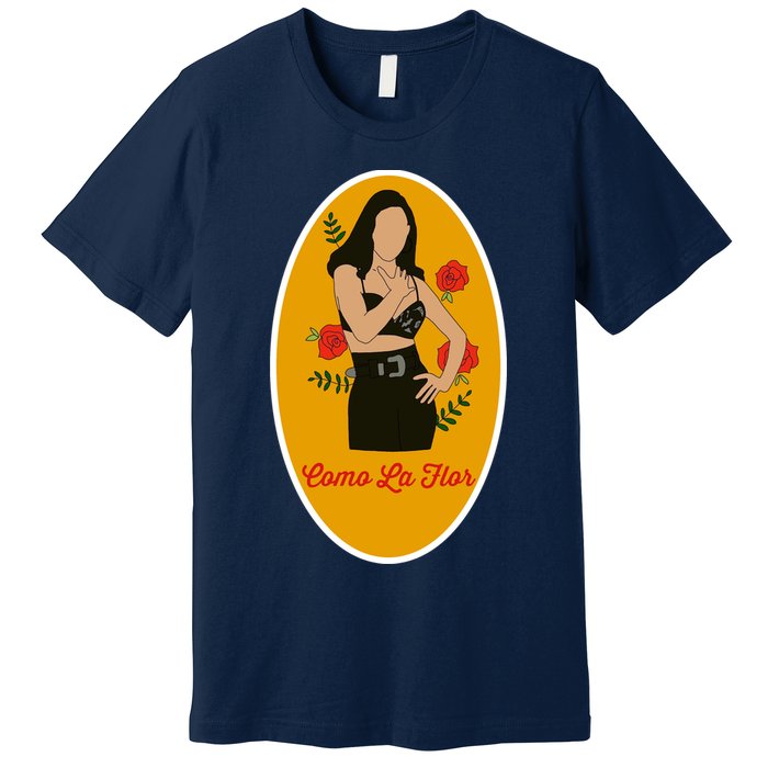 Selenas Quintanilla Como La Flor Premium T-Shirt