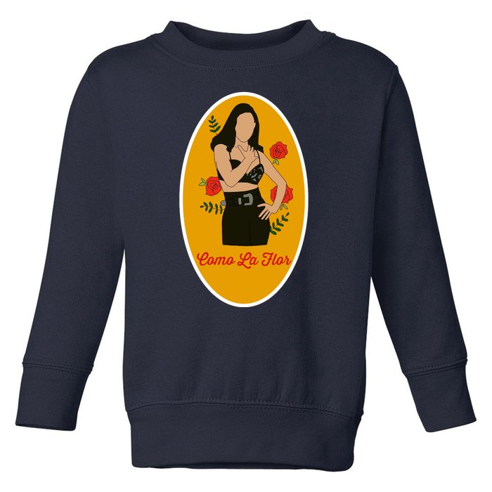 Selenas Quintanilla Como La Flor Toddler Sweatshirt