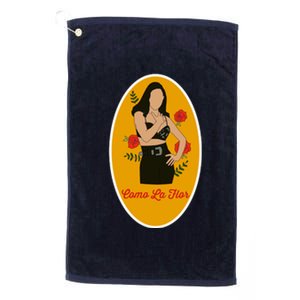 Selenas Quintanilla Como La Flor Platinum Collection Golf Towel