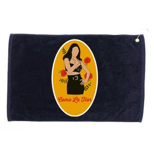 Selenas Quintanilla Como La Flor Grommeted Golf Towel