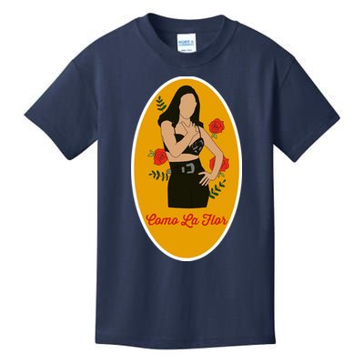 Selenas Quintanilla Como La Flor Kids T-Shirt