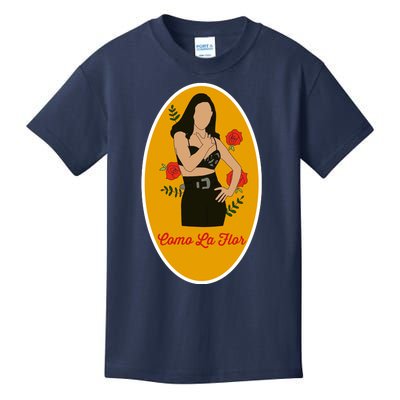 Selenas Quintanilla Como La Flor Kids T-Shirt