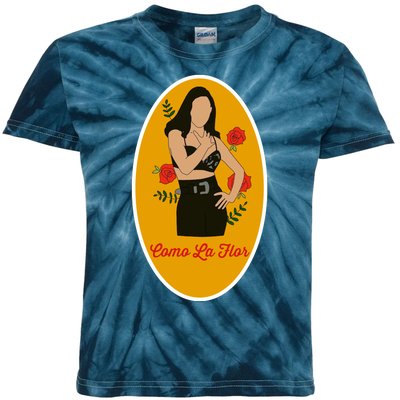 Selenas Quintanilla Como La Flor Kids Tie-Dye T-Shirt