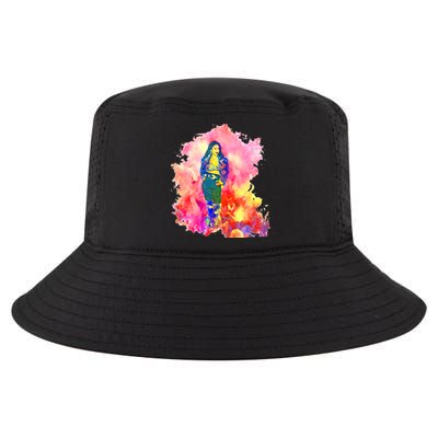 Selenas Quintanilla Watercolor Cool Comfort Performance Bucket Hat