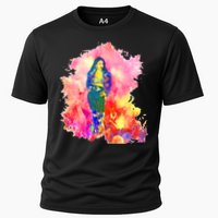 Selenas Quintanilla Watercolor Performance Shirt
