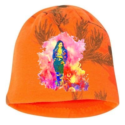 Selenas Quintanilla Watercolor Kati - Camo Knit Beanie