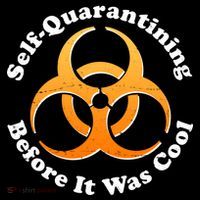 Self Quarantining Before It Was Cool Biohazard Toddler Sweatshirt