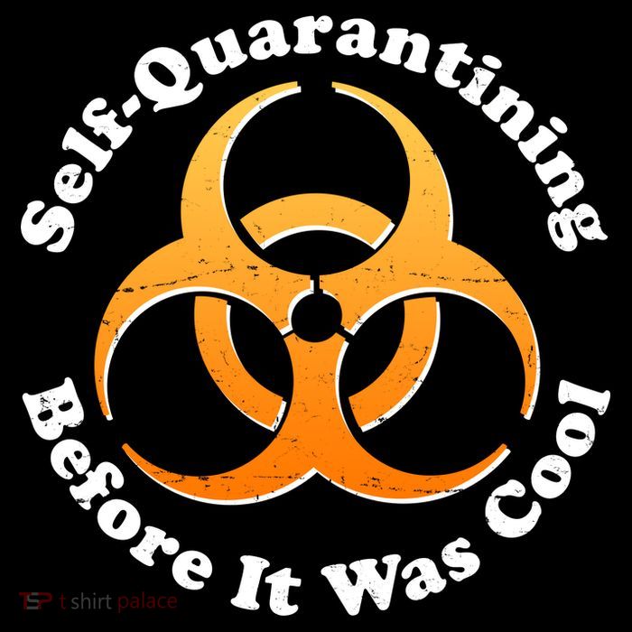 Self Quarantining Before It Was Cool Biohazard Toddler Hoodie