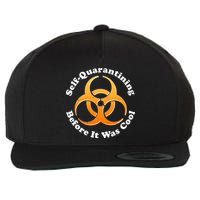 Self Quarantining Before It Was Cool Biohazard Wool Snapback Cap