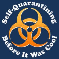 Self Quarantining Before It Was Cool Biohazard Infant Baby Jersey Bodysuit