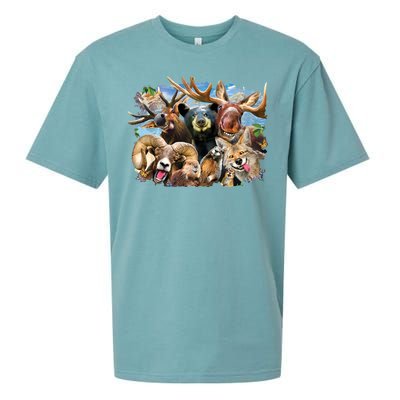 Selfie - Rocky Mountain Animals Sueded Cloud Jersey T-Shirt