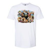 Selfie - Rocky Mountain Animals Softstyle CVC T-Shirt