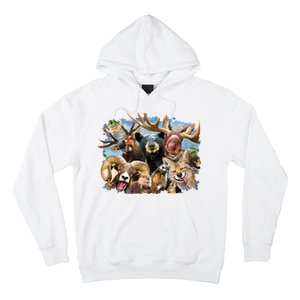 Selfie - Rocky Mountain Animals Hoodie