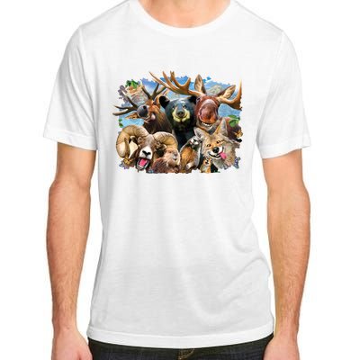 Selfie - Rocky Mountain Animals Adult ChromaSoft Performance T-Shirt