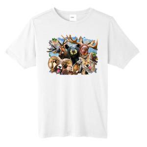 Selfie - Rocky Mountain Animals Tall Fusion ChromaSoft Performance T-Shirt