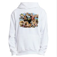 Selfie - Rocky Mountain Animals Urban Pullover Hoodie