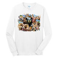 Selfie - Rocky Mountain Animals Tall Long Sleeve T-Shirt