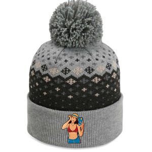 Selfie Girl The Baniff Cuffed Pom Beanie