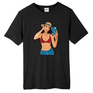 Selfie Girl Tall Fusion ChromaSoft Performance T-Shirt