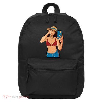 Selfie Girl 16 in Basic Backpack