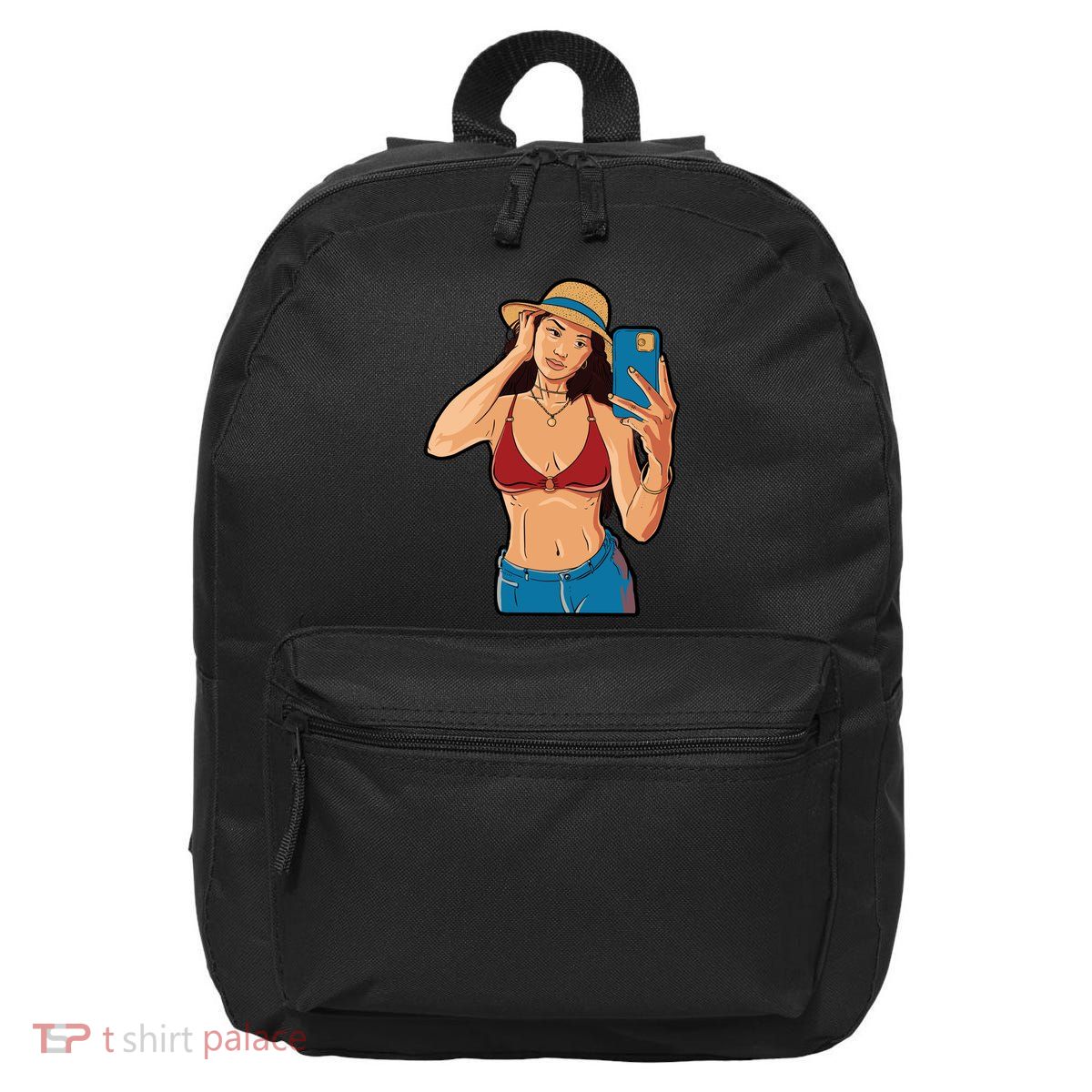 Selfie Girl 16 in Basic Backpack