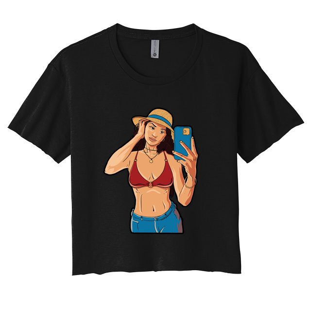 Selfie Girl Crop Top