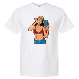 Selfie Girl Garment-Dyed Heavyweight T-Shirt