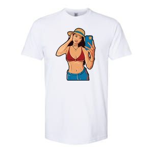 Selfie Girl Softstyle CVC T-Shirt