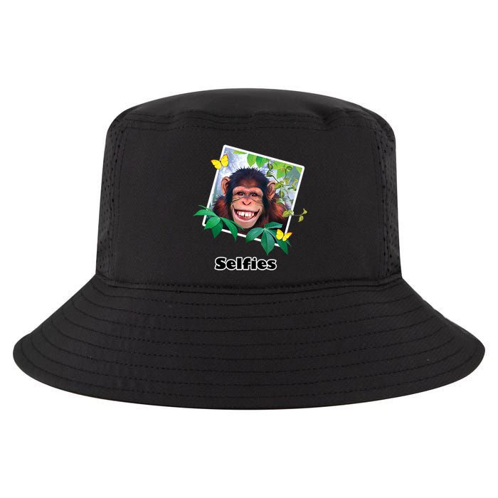 Selfies - Chimp Funny Selfie  Cool Comfort Performance Bucket Hat