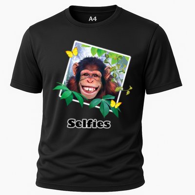 Selfies - Chimp Funny Selfie  Performance Shirt