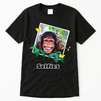Selfies - Chimp Funny Selfie  Tall T-Shirt