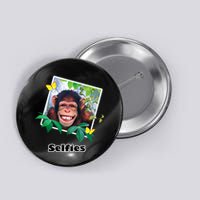 Selfies - Chimp Funny Selfie  Button