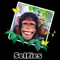 Selfies - Chimp Funny Selfie  Wool Snapback Cap