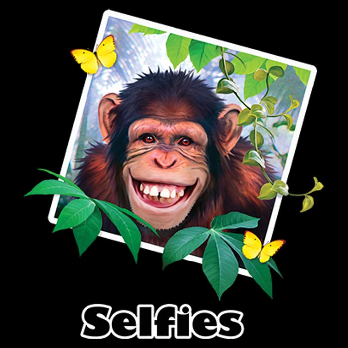 Selfies - Chimp Funny Selfie  Wool Snapback Cap