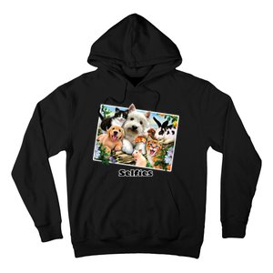 Selfies - Summer Pals Animals Selfie Hoodie