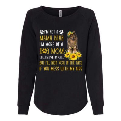 Sunflower Eurasier Mom Mothers Day Dog Mom Gift Womens California Wash Sweatshirt