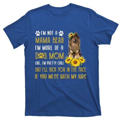 Sunflower Eurasier Mom Mothers Day Dog Mom Gift T-Shirt