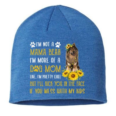 Sunflower Eurasier Mom Mothers Day Dog Mom Gift Sustainable Beanie