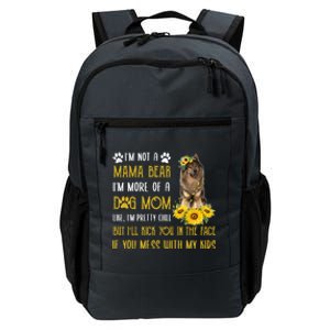 Sunflower Eurasier Mom Mothers Day Dog Mom Gift Daily Commute Backpack