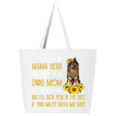 Sunflower Eurasier Mom Mothers Day Dog Mom Gift 25L Jumbo Tote