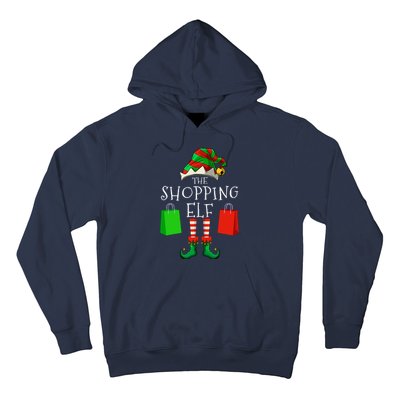 Shopping Elf Matching Family Group Christmas Party Hoodie